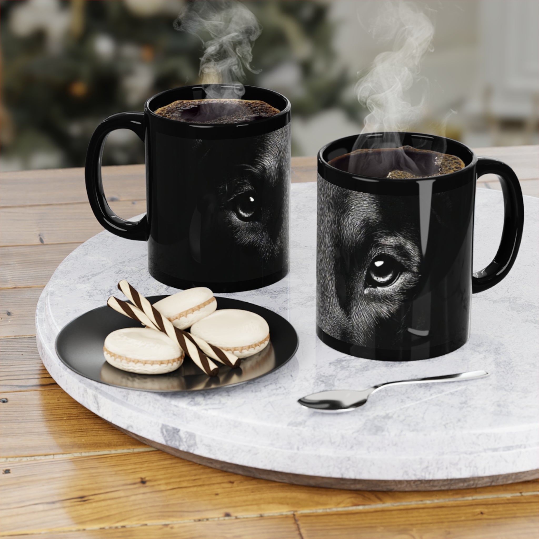 Doberman Portrait Coffee Cup 5