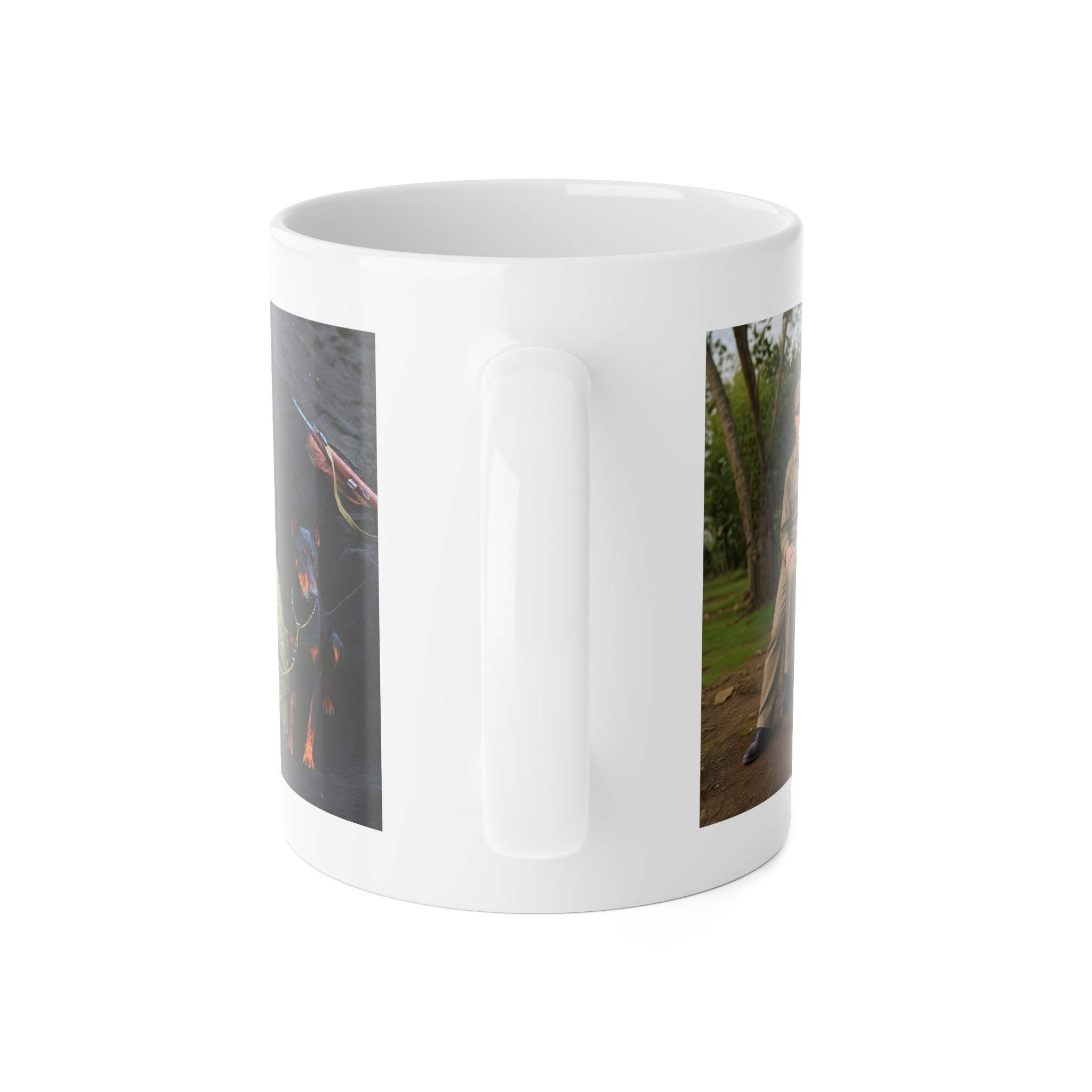 USMC Devil Dog Photo Mug — Military Veteran Coffee Cup